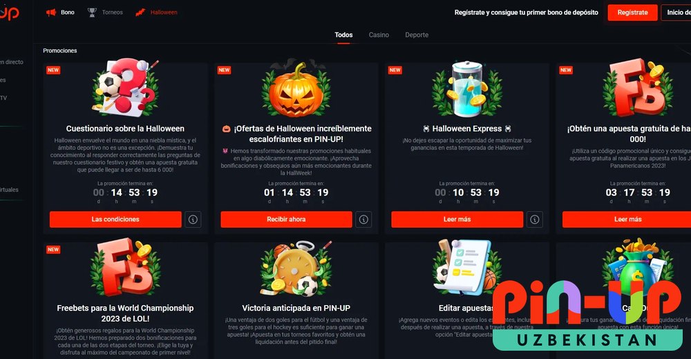 PIN-UP bonus paketi va bepul aylanishlar
